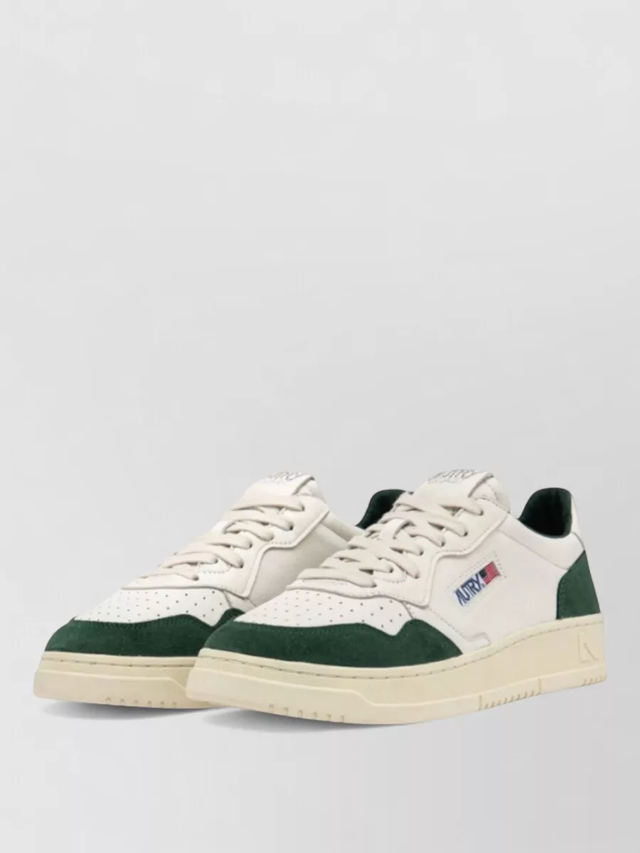 Autry suede leather low-top sneakers