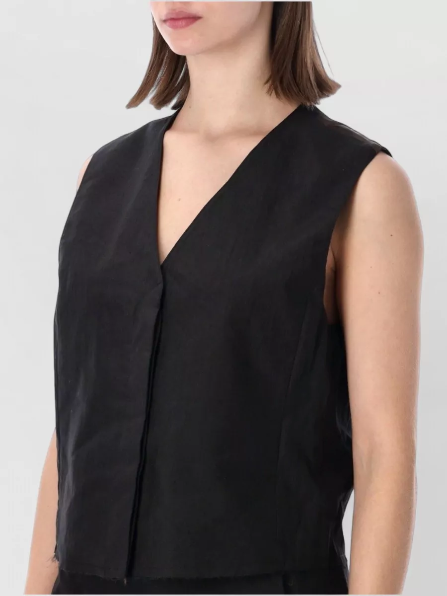 Our Legacy Linen-Blend Waistcoat