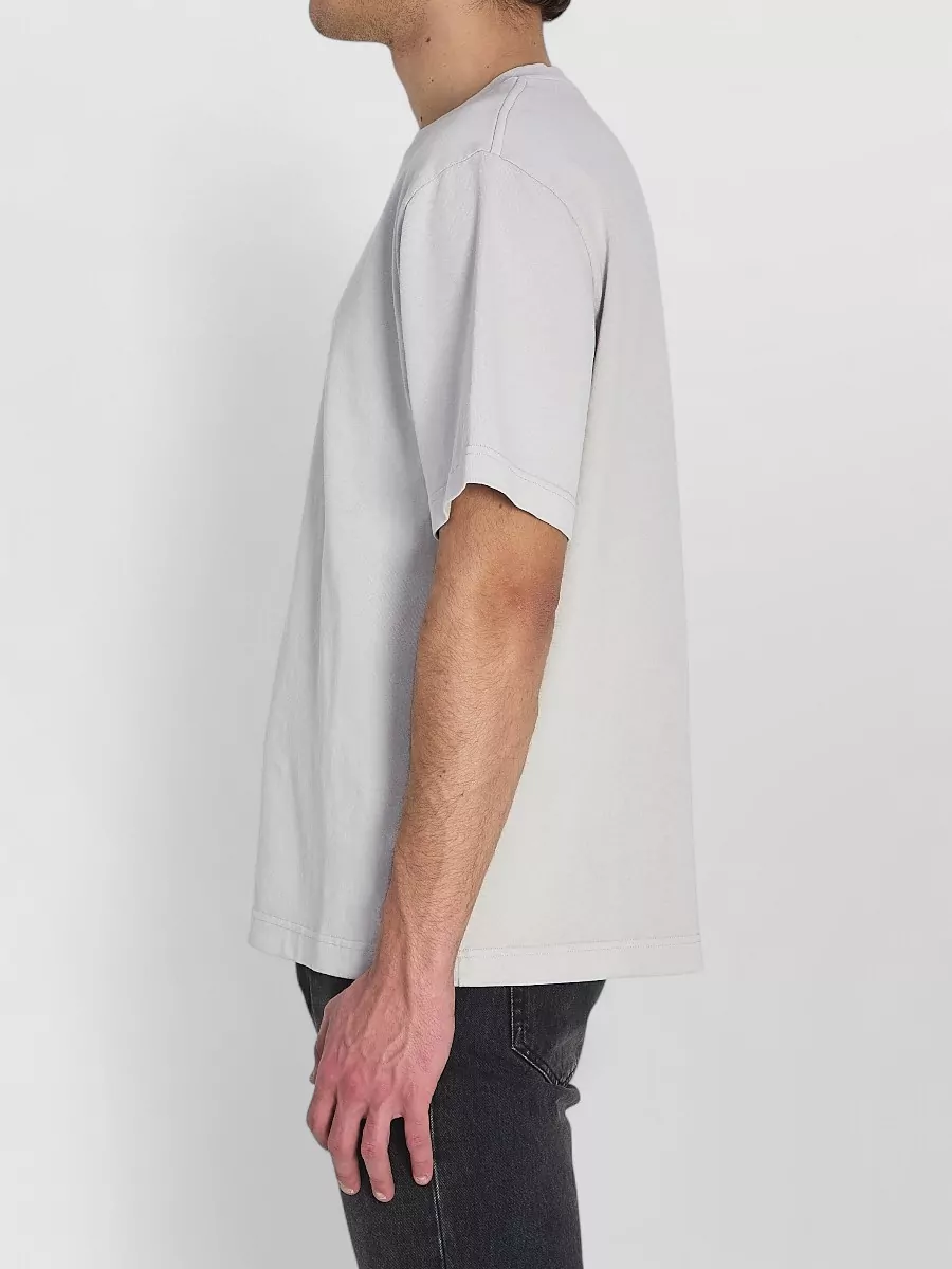 Jacquemus Vintage Cotton Boxy Crew Neck T Shirt