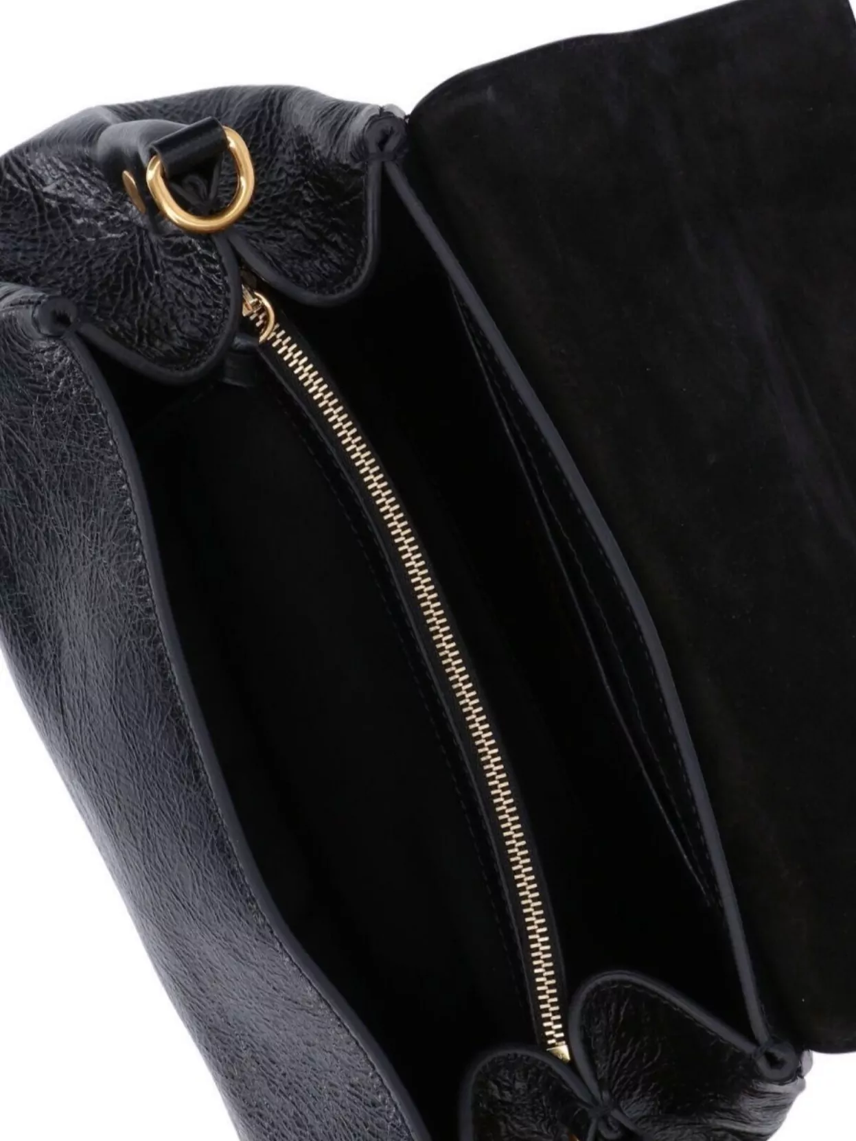 Dries Van Noten Adjustable Strap Shoulder Bag Buckle Detail