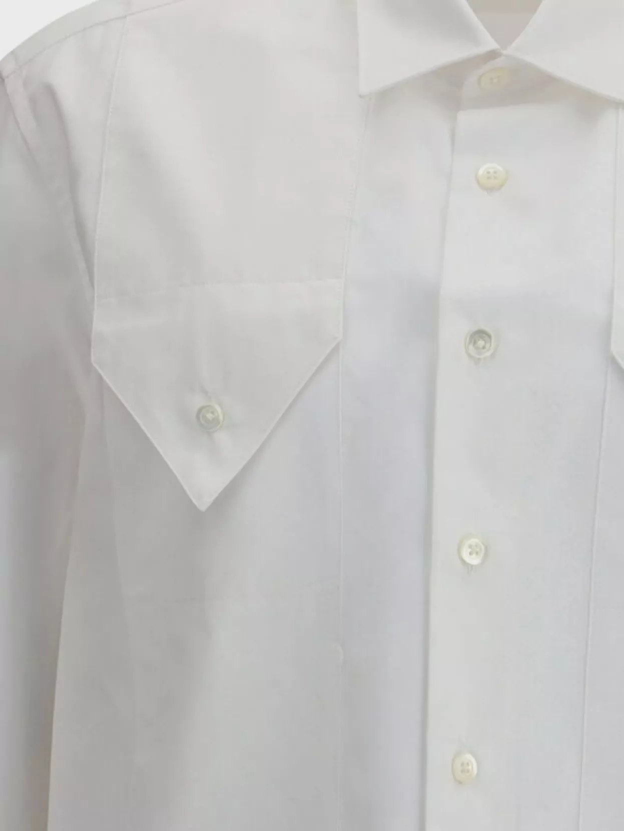Namacheko Cotton Shirt Asymmetrical Hemline