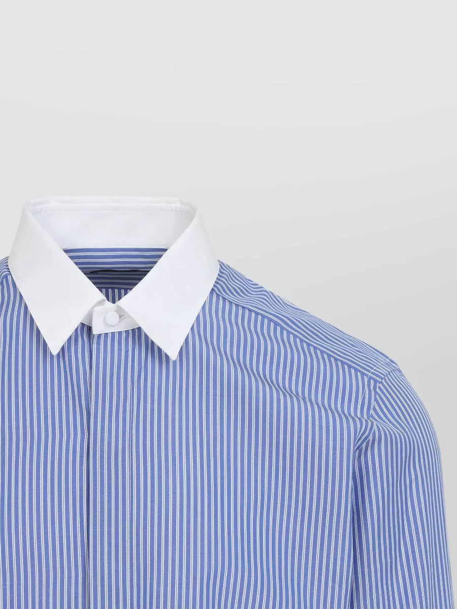 Tom Ford Striped Cotton Classic Fit Shirt