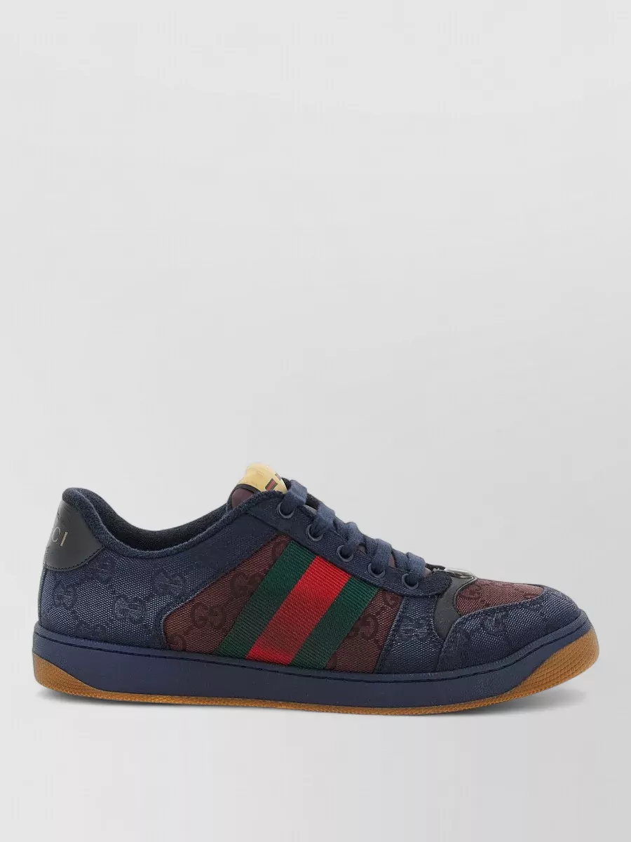 Gucci Gg Canvas Low-Top Sneakers