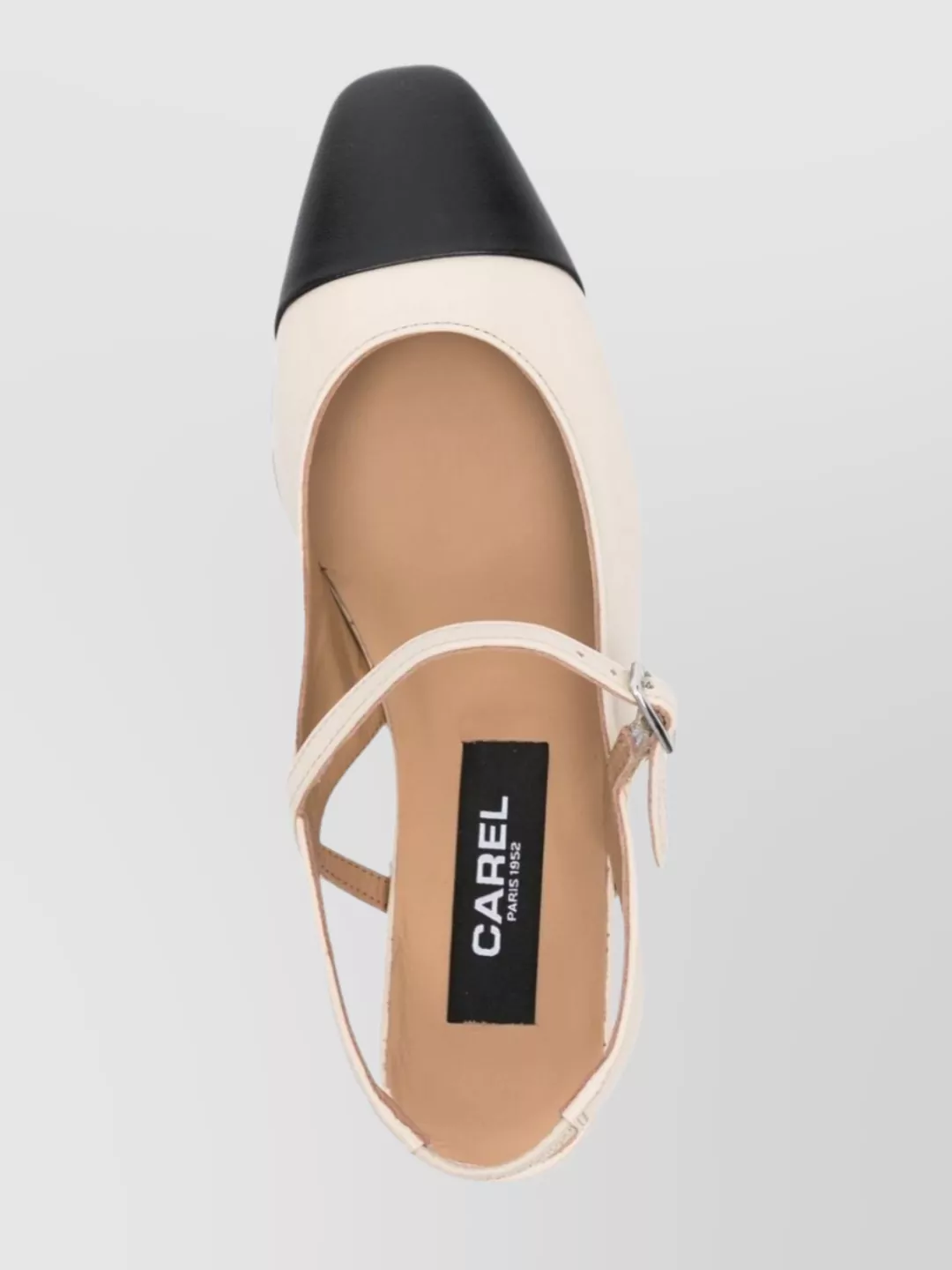 Carel Paris Leather Slingback Ballerina Shoes