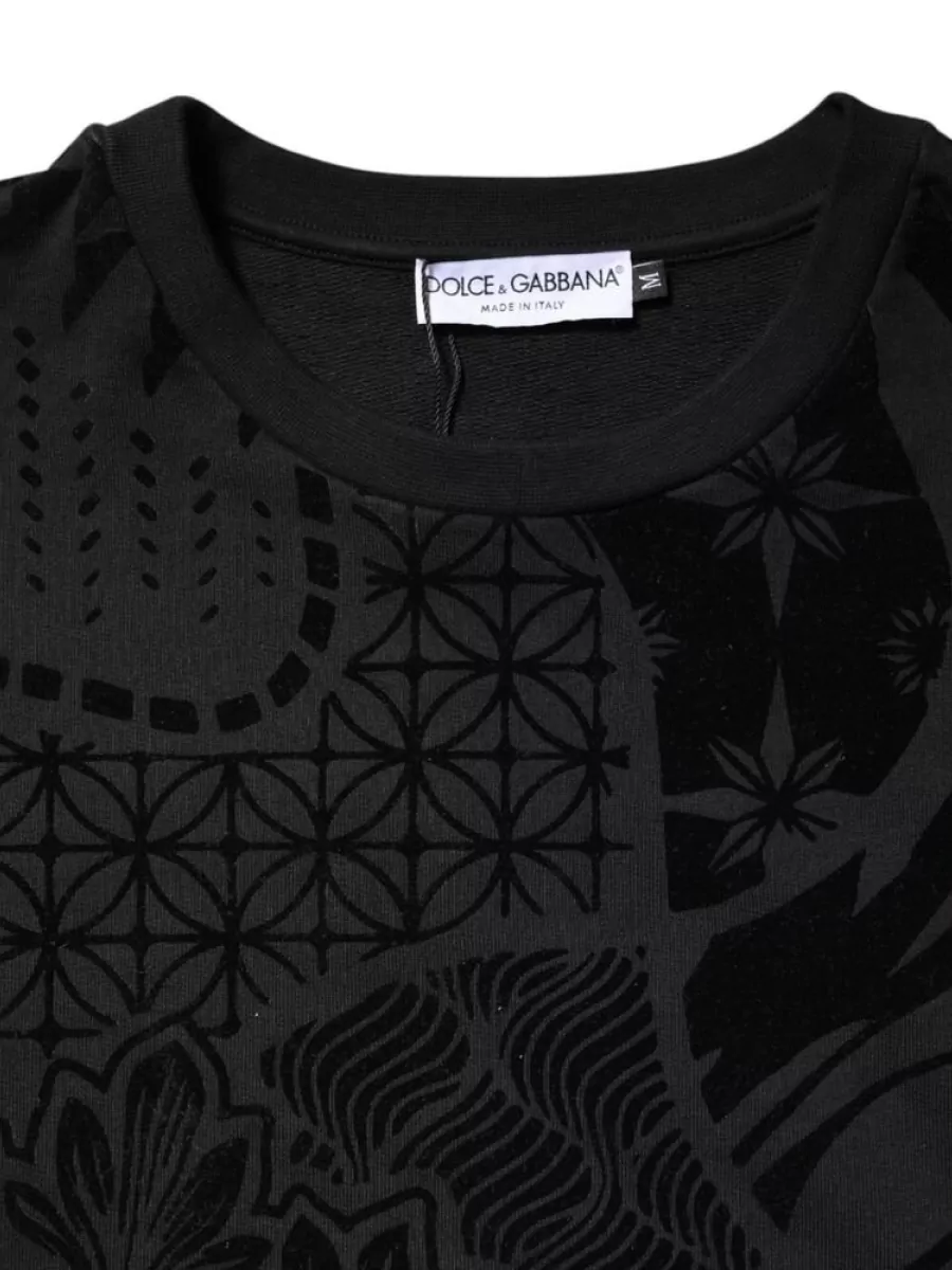 Dolce&Gabbana Printed Crew Neck Sweatshirt
