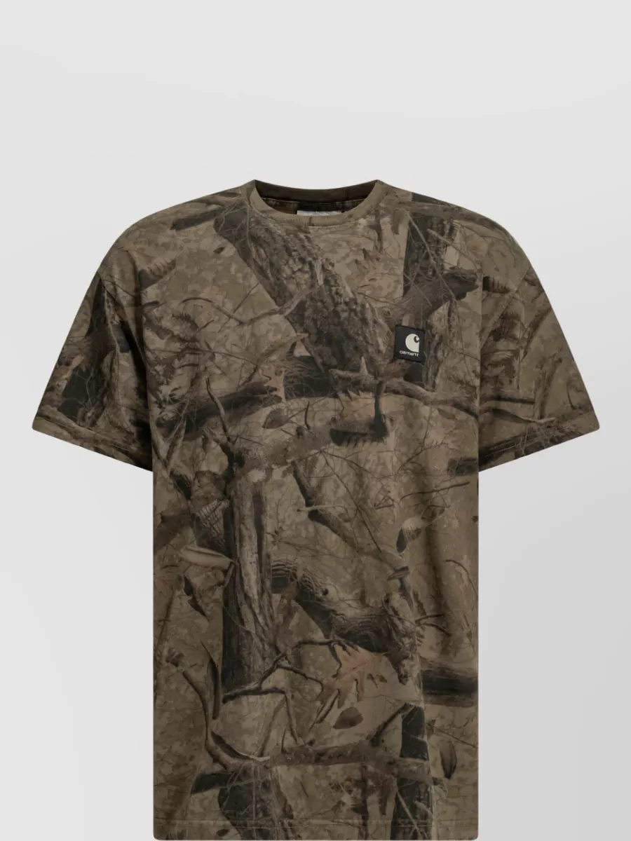Carhartt Wip feather tree organic cotton crew-neck t-shirt