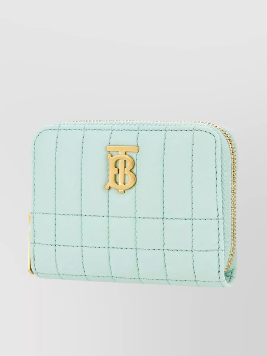 Shop Burberry Nappa Leather Lola Wallet In Pastel