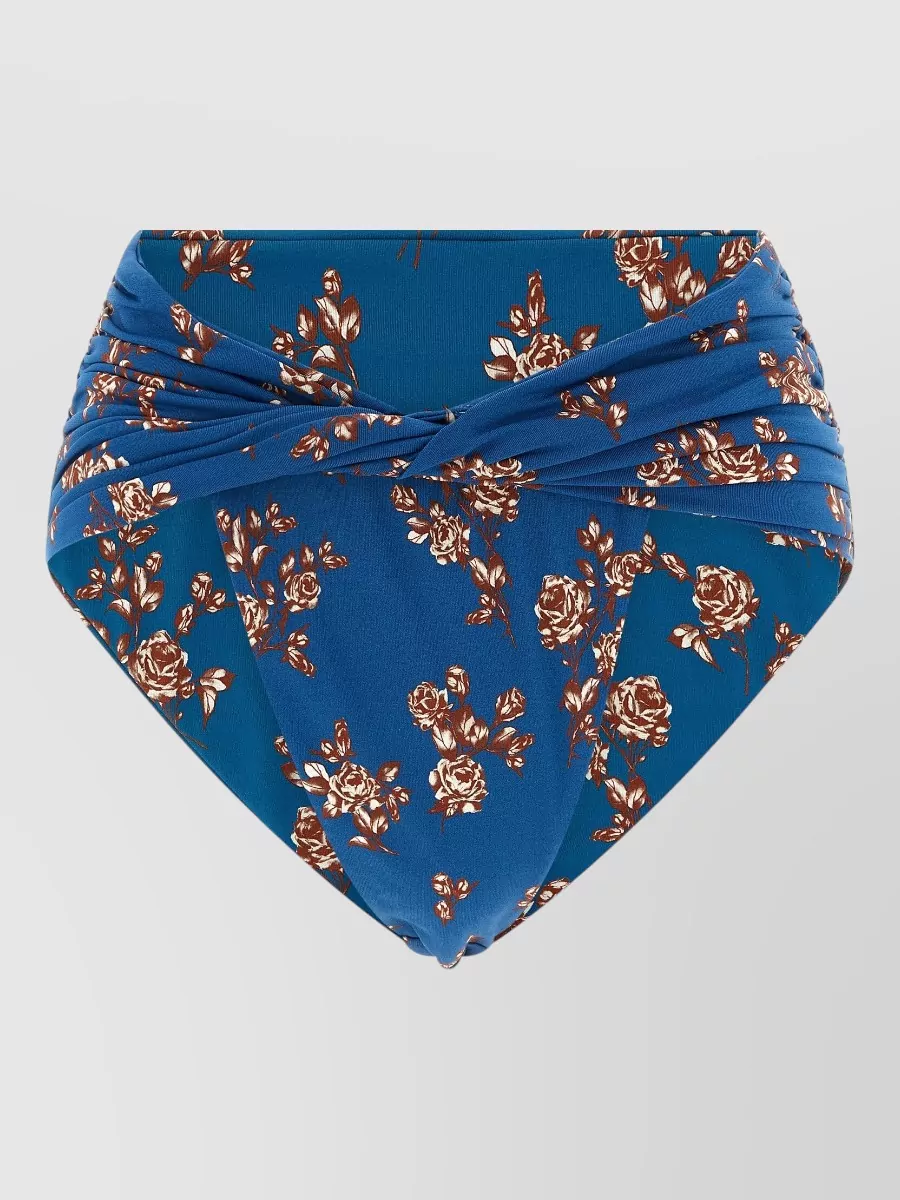 Magda Butrym floral-print high-rise bikini briefs