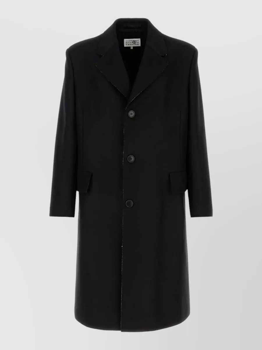Mm6 Maison Margiela wool blend coat