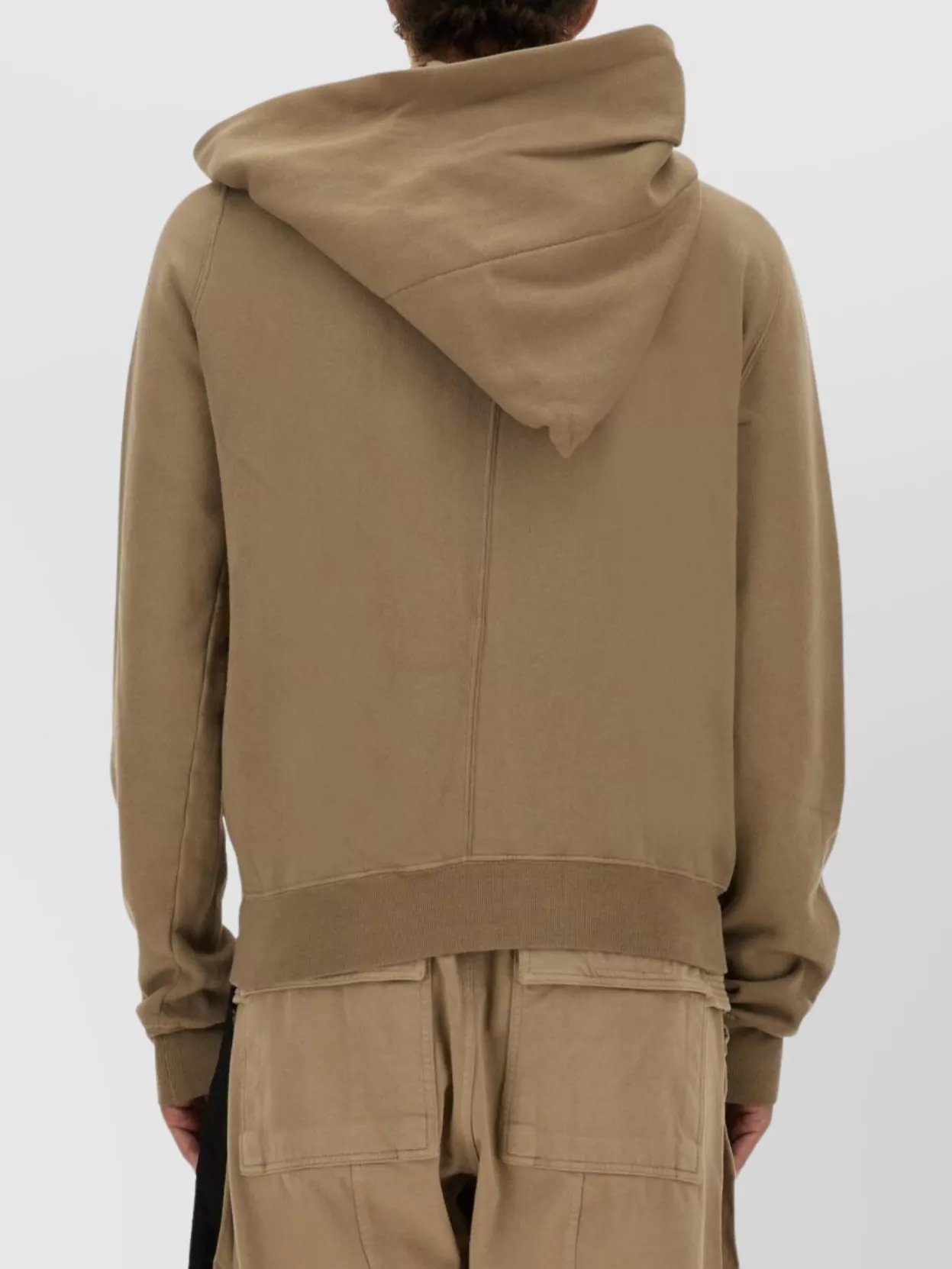 Rick Owens Drkshdw Hooded Sweater Front Pocket