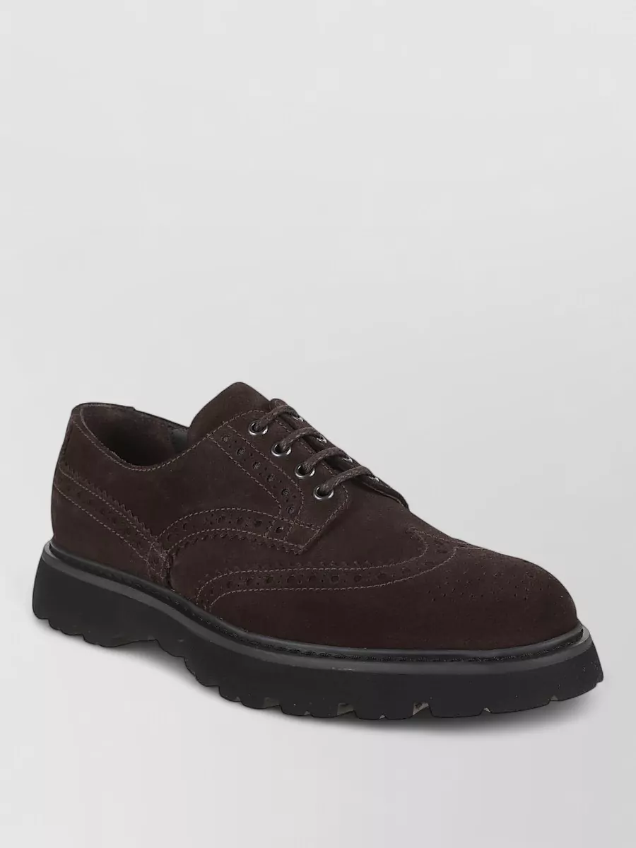 Doucal's leather derby shoes