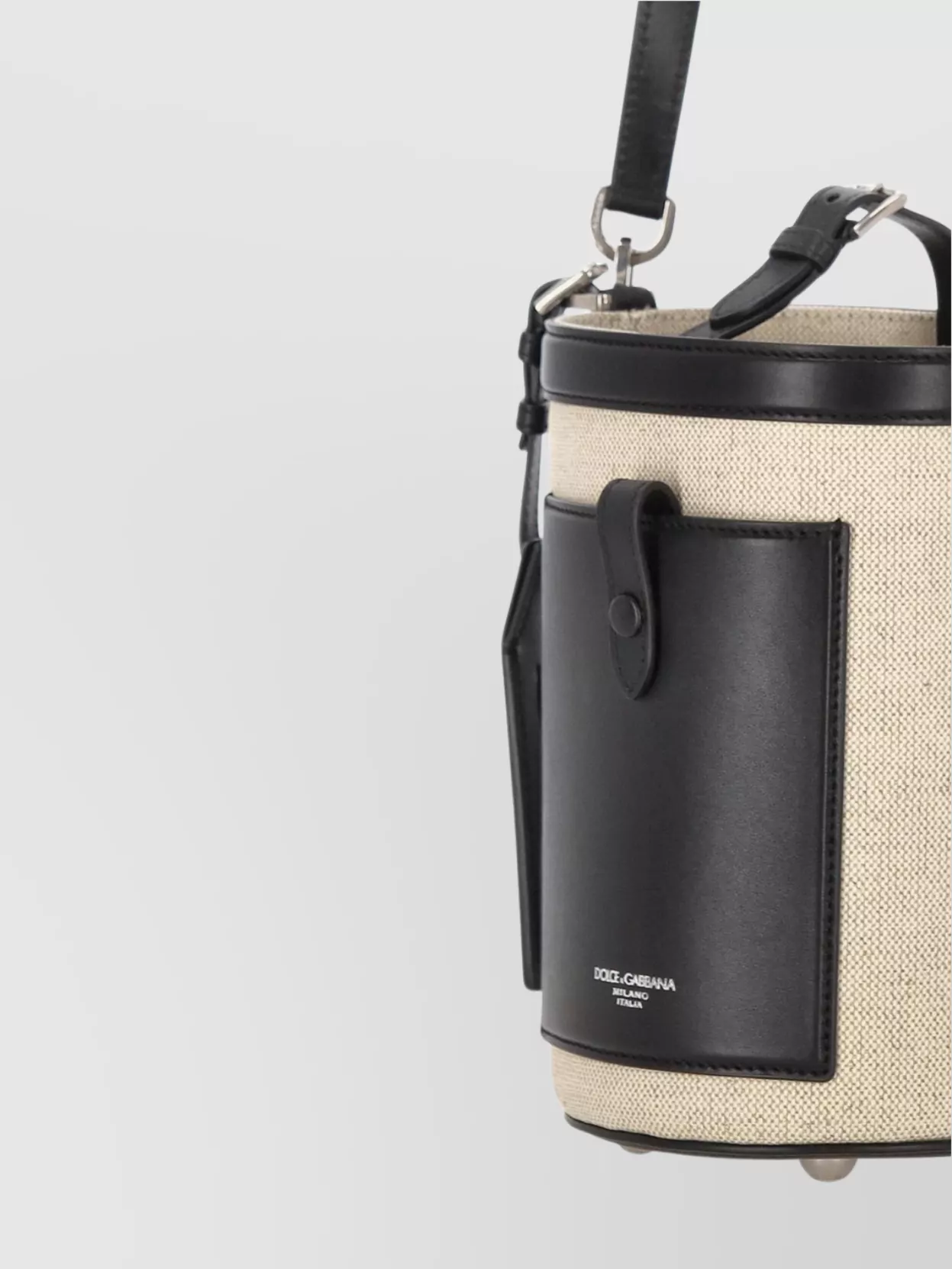 Dolce&Gabbana Canvas Messenger Bag Adjustable Strap
