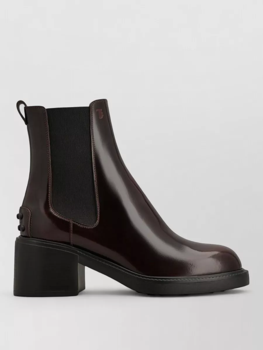 Tod's Leather Chelsea Ankle Boots