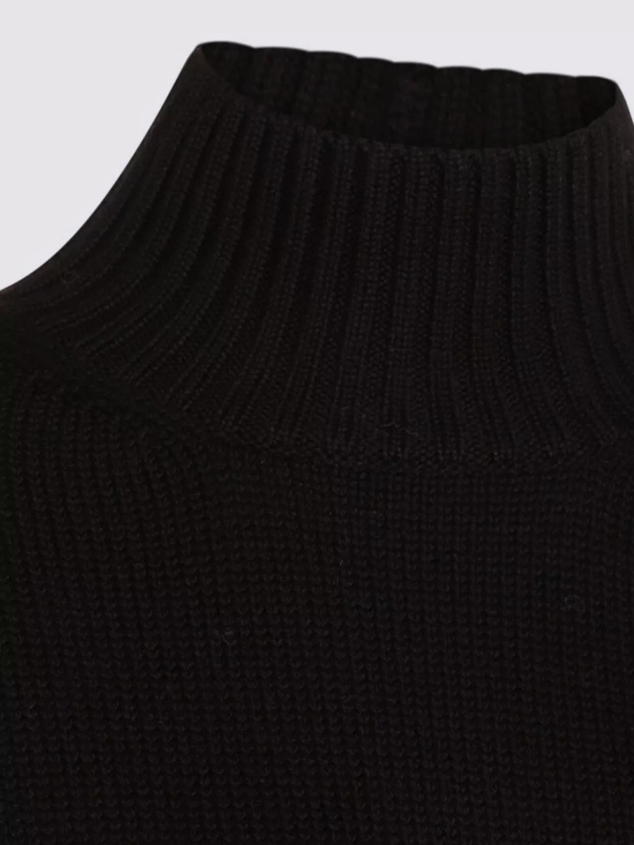 Fabiana Filippi Ribbed Turtleneck Knitwear Long Sleeves