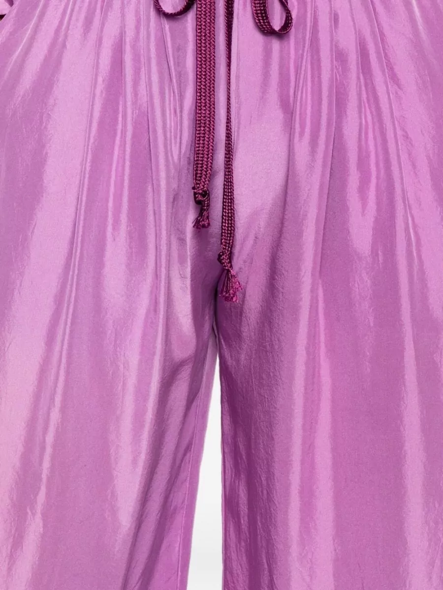Forte Forte Silk Wide-Leg Trousers