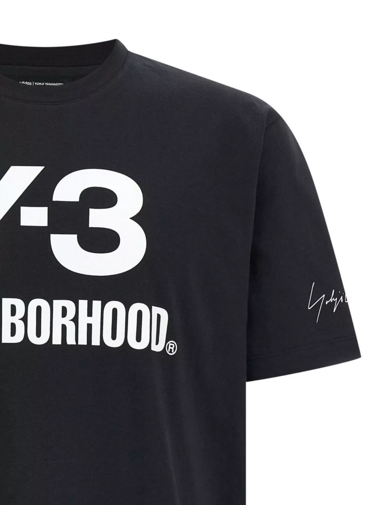 Y-3 Neighborhood Graphic Short Sleeve T-Shirt