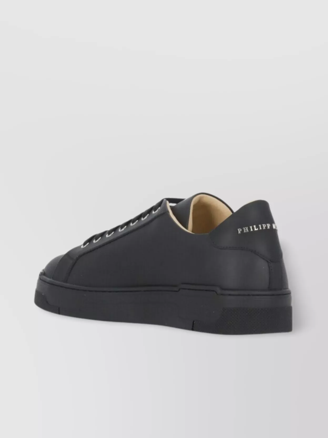 Philipp Plein Leather Low Top Sneakers