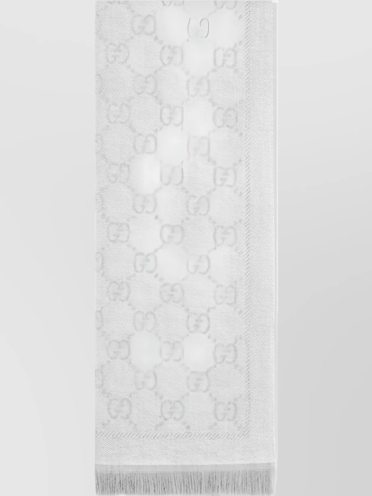 Gucci Wool Logo-Jacquard Scarf
