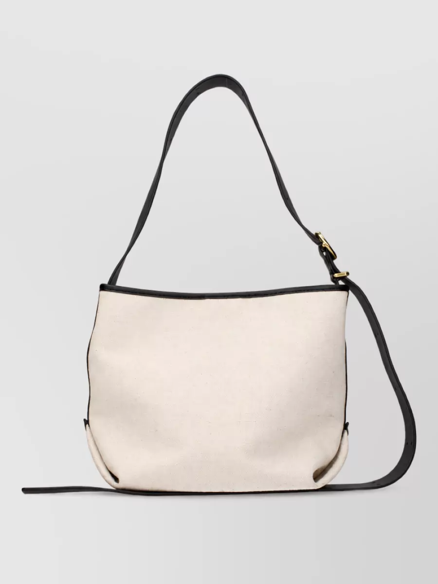 Jil Sander Folded Fabric Shoulder Bag