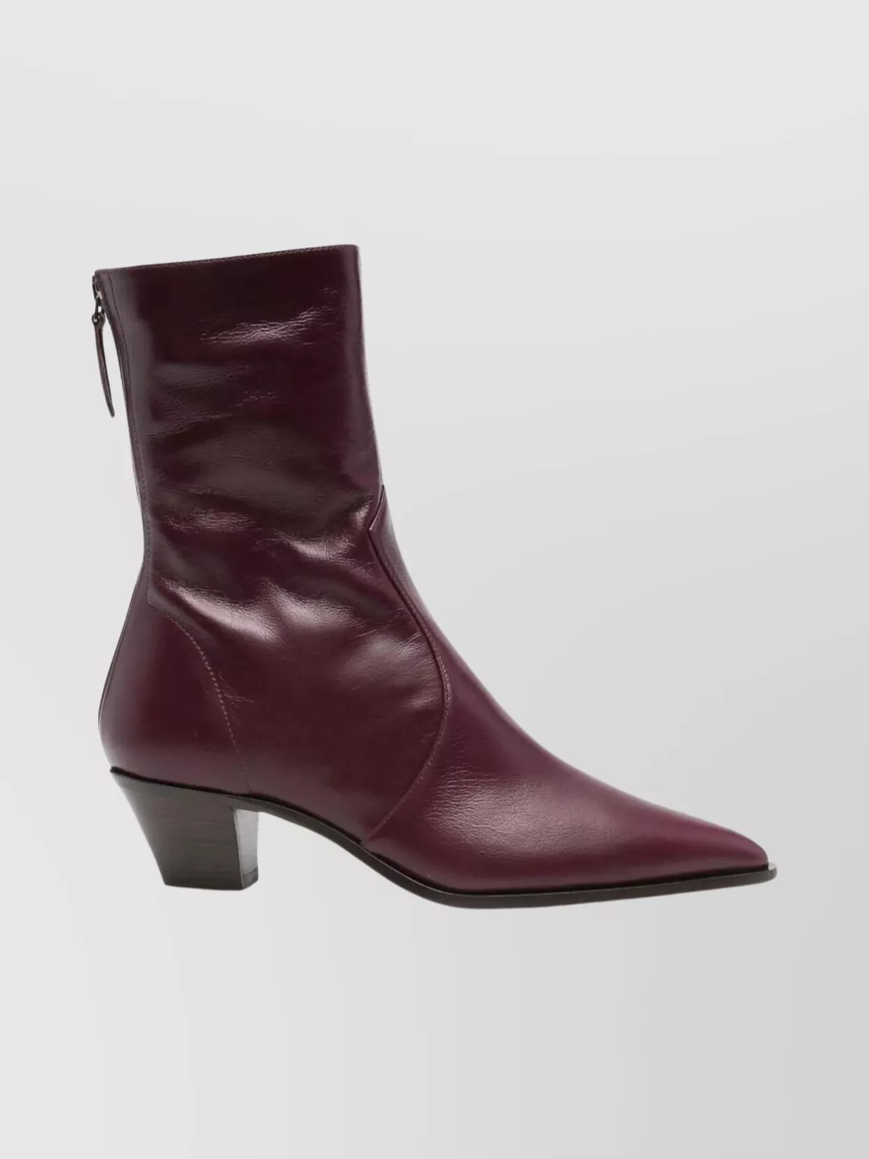 Aquazzura Ankle Boot With Cone Heel And Pointed Toe