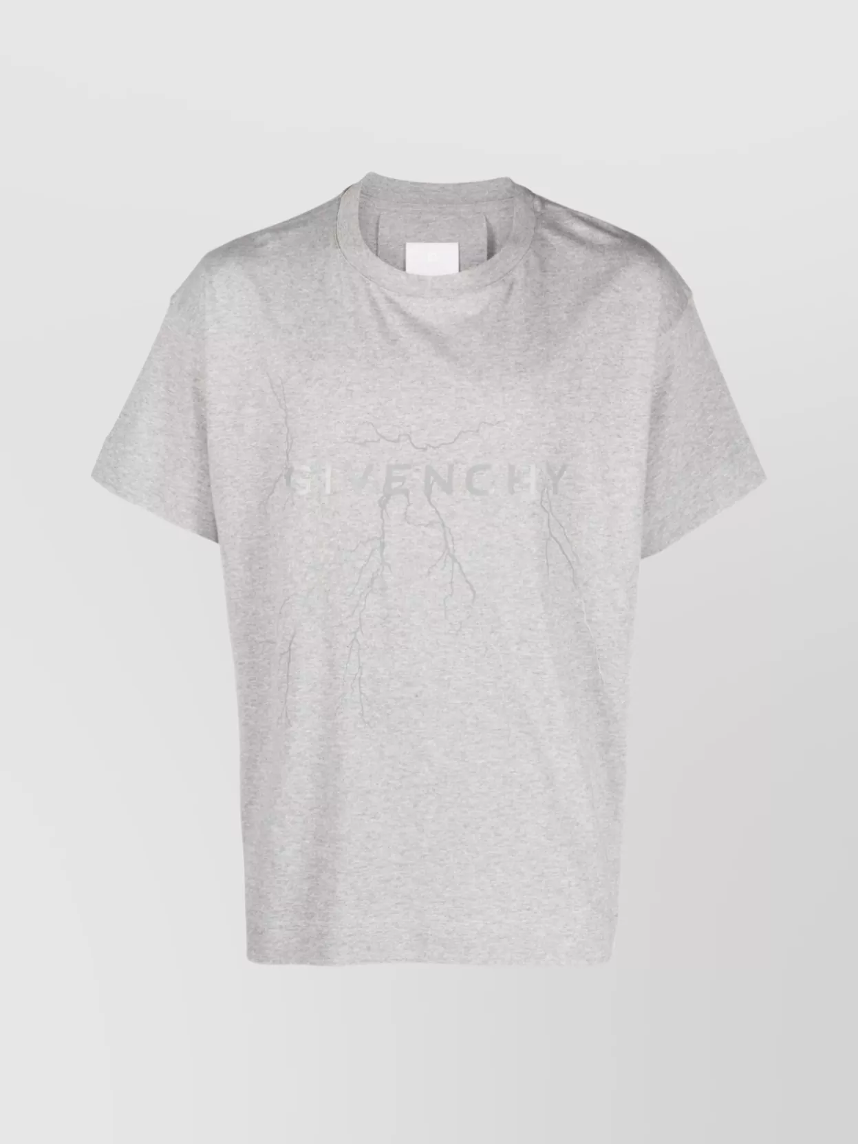 Shop Givenchy Soft Jersey Crew Neck T-shirt In White