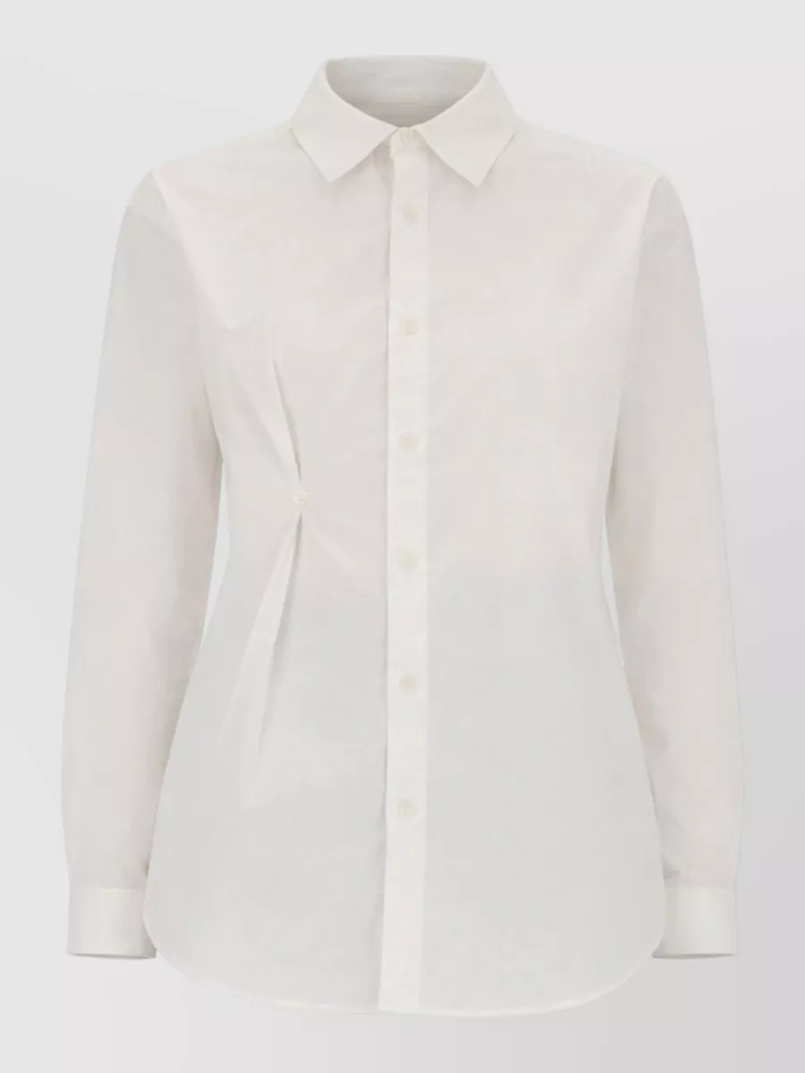The Garment cotton open back shirt