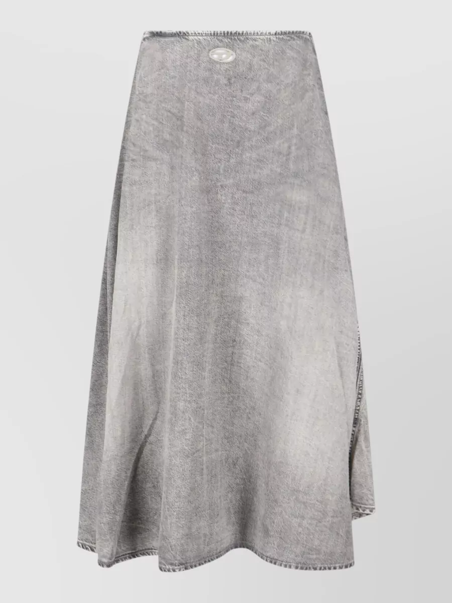 Diesel pleated midi skirt