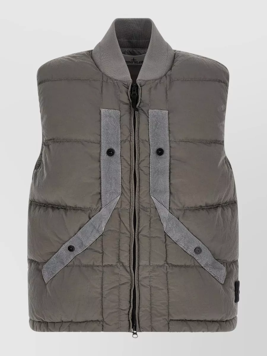Stone Island quilted sleeveless padded gilet