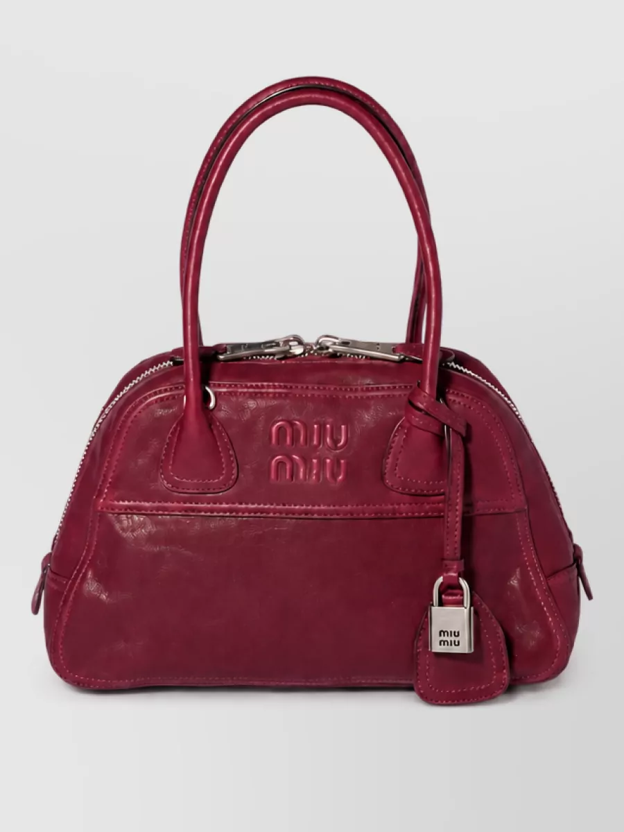 Miu Miu na lamb leather shoulder bag