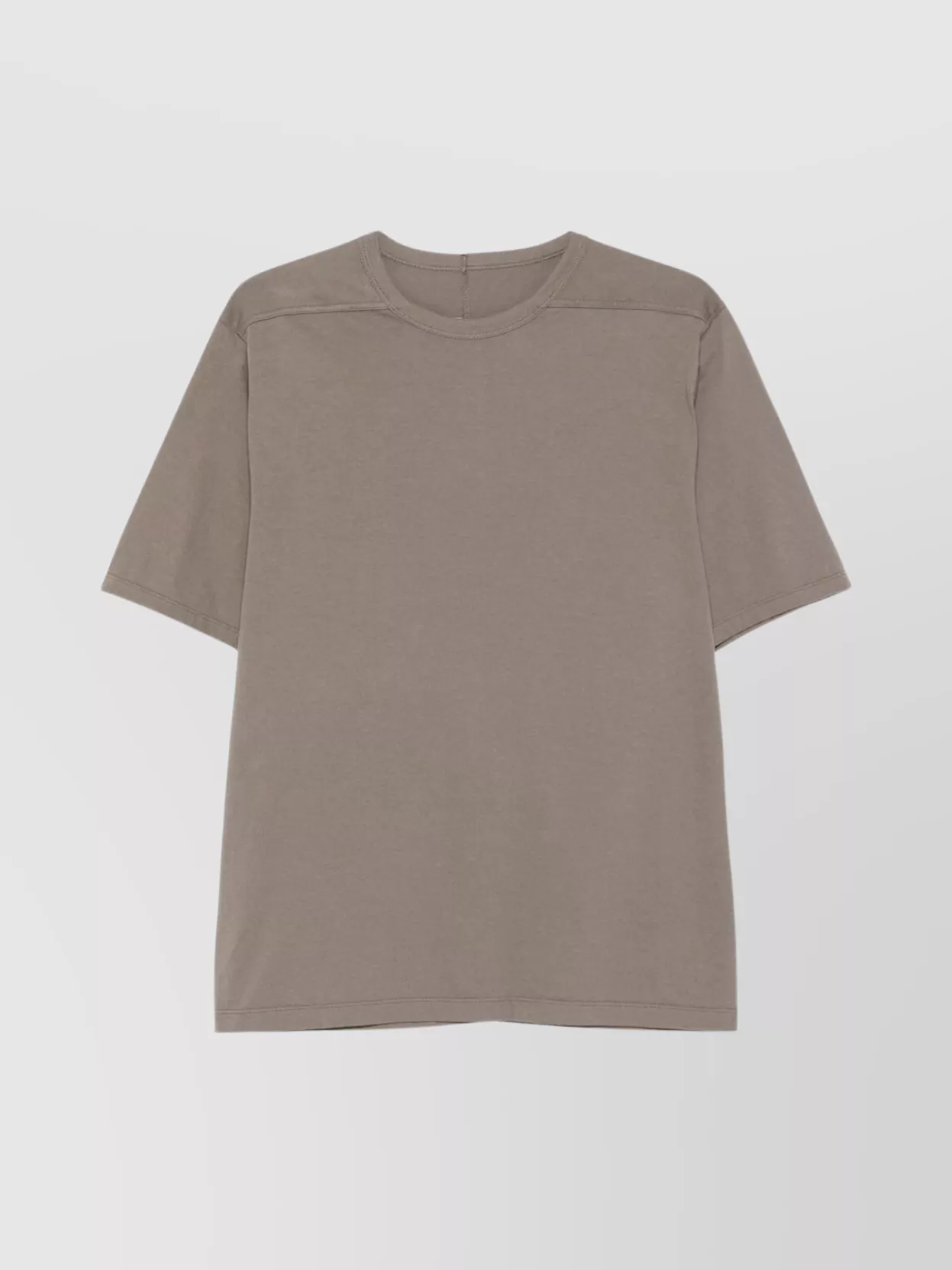 Rick Owens Basic Crew Neck T-shirt In Red