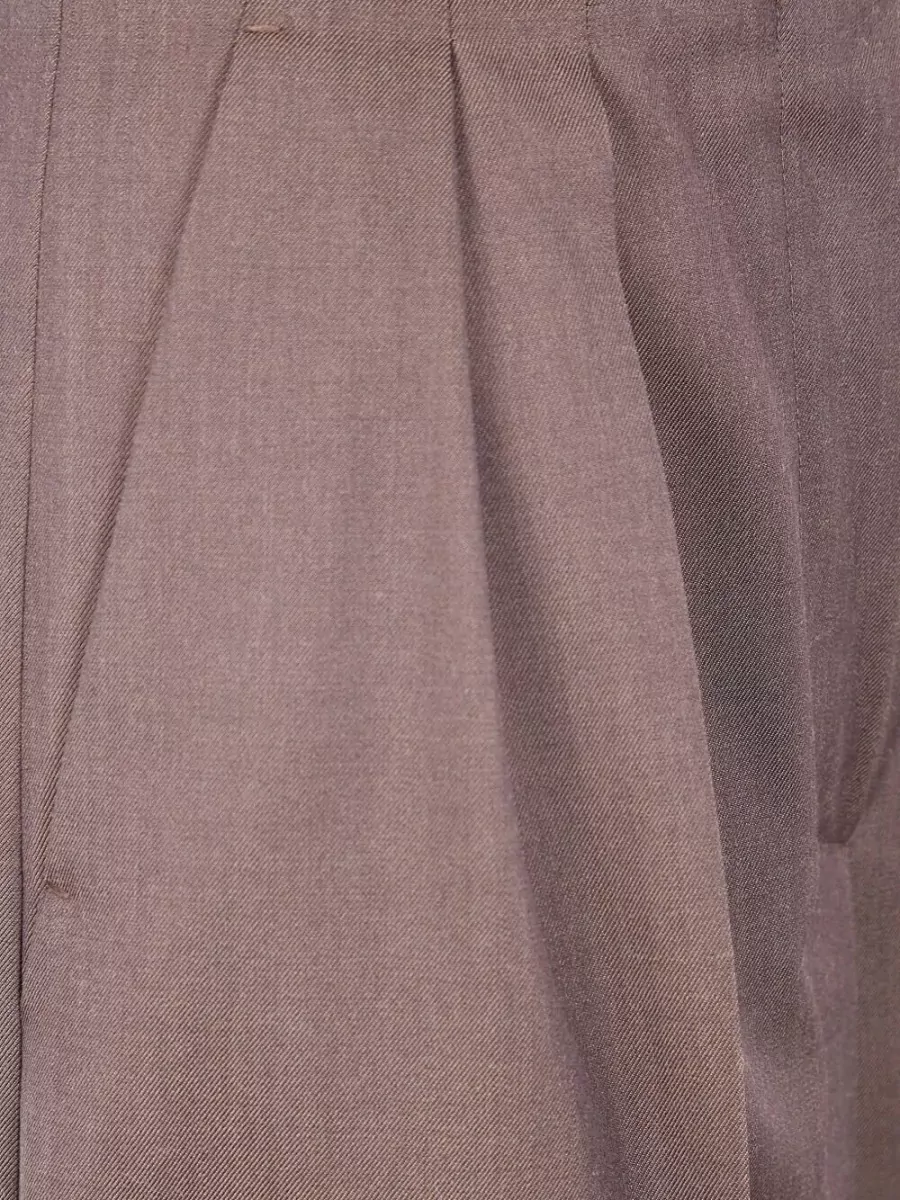 Max Mara Virgin Wool Wide-Leg Trousers
