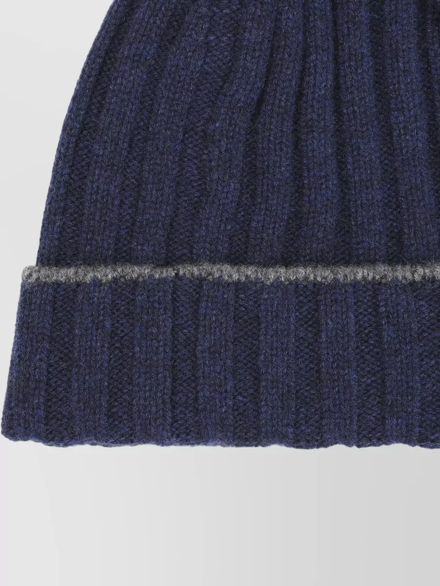 Brunello Cucinelli Ribbed Cashmere Beanie