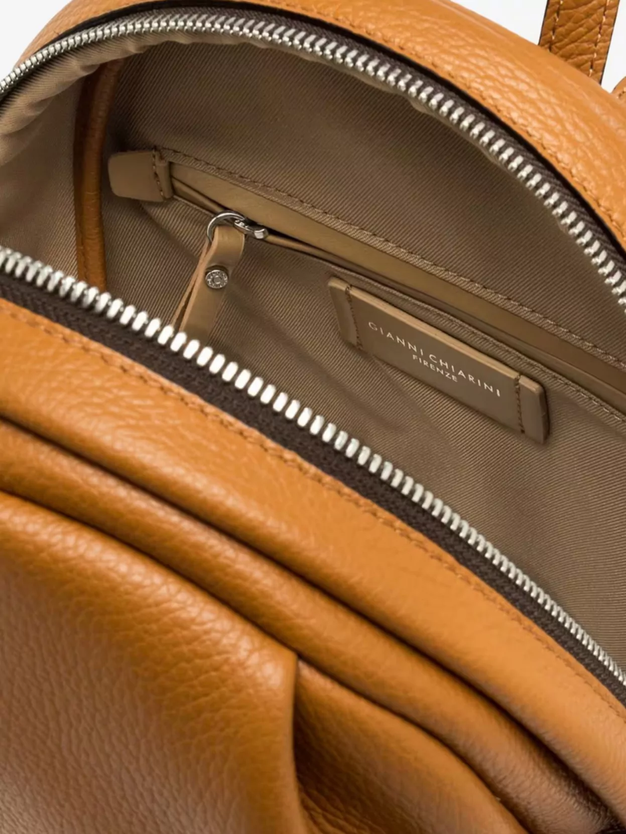 Gianni Chiarini Emanuela Backpack With Adjustable Straps And Top Handle