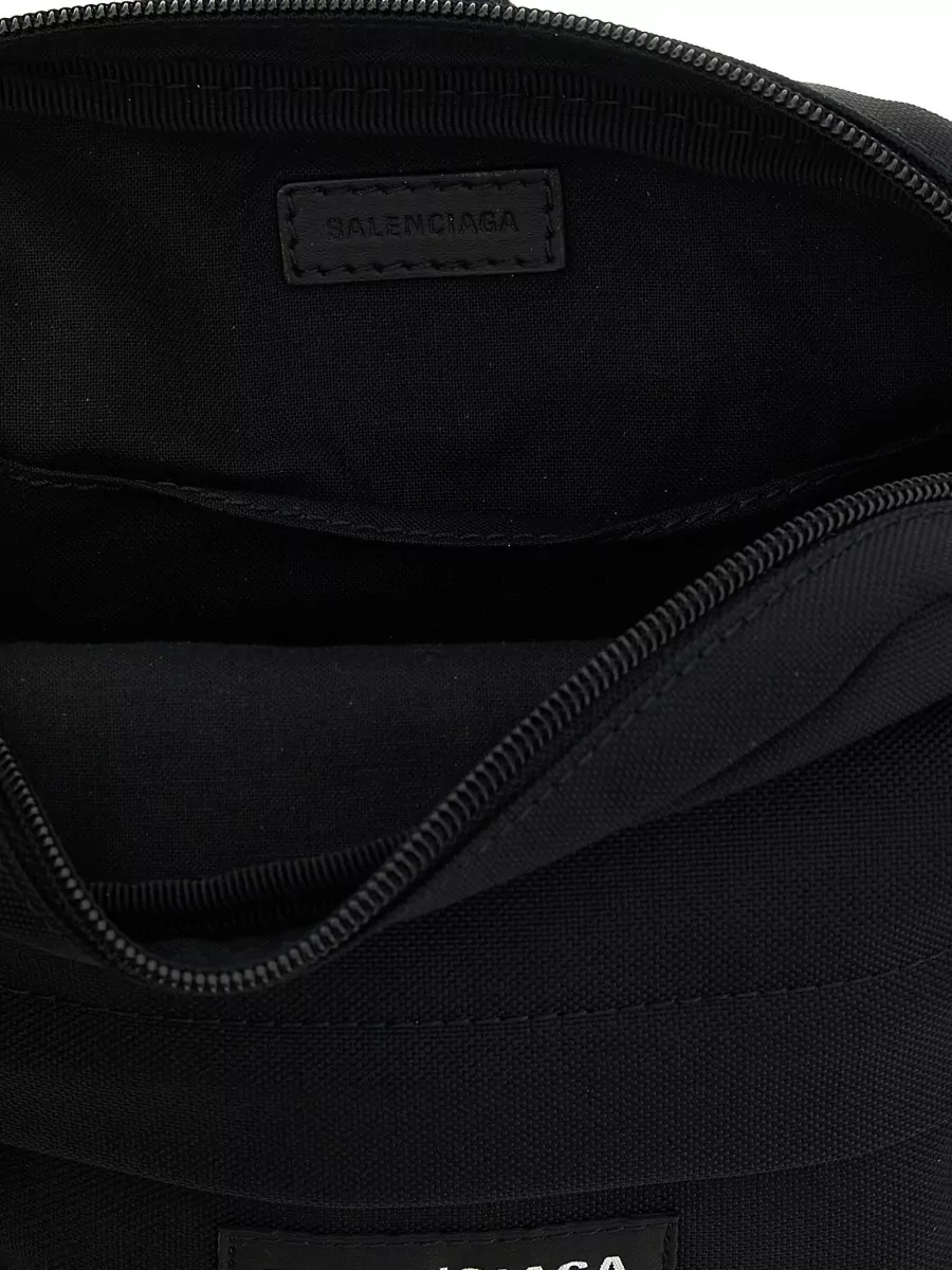 Balenciaga Explorer Messenger Bag Front Pocket Strap