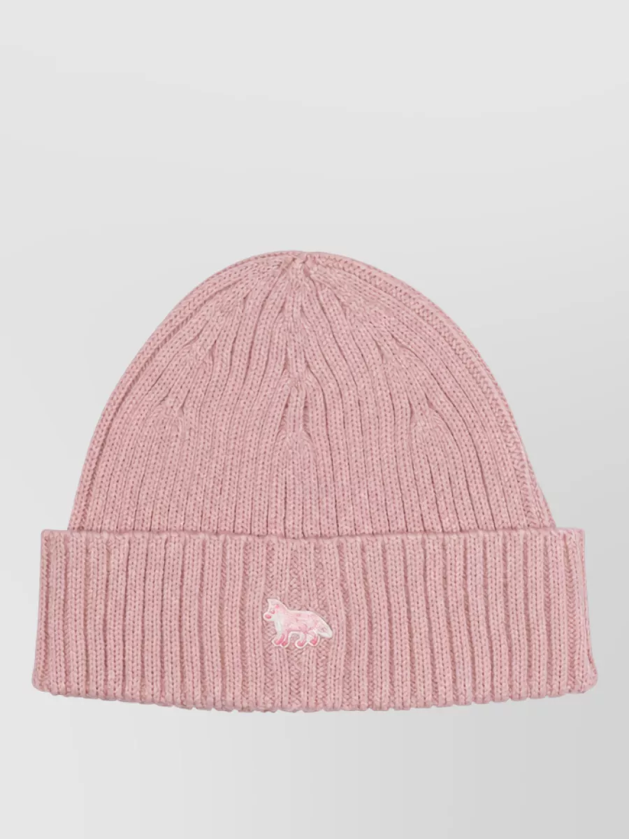 Maison Kitsuné wool baby fox beanie