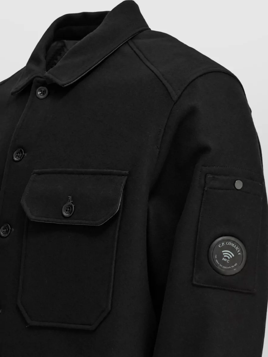 C.p. Company Wool Overshirt Jacket