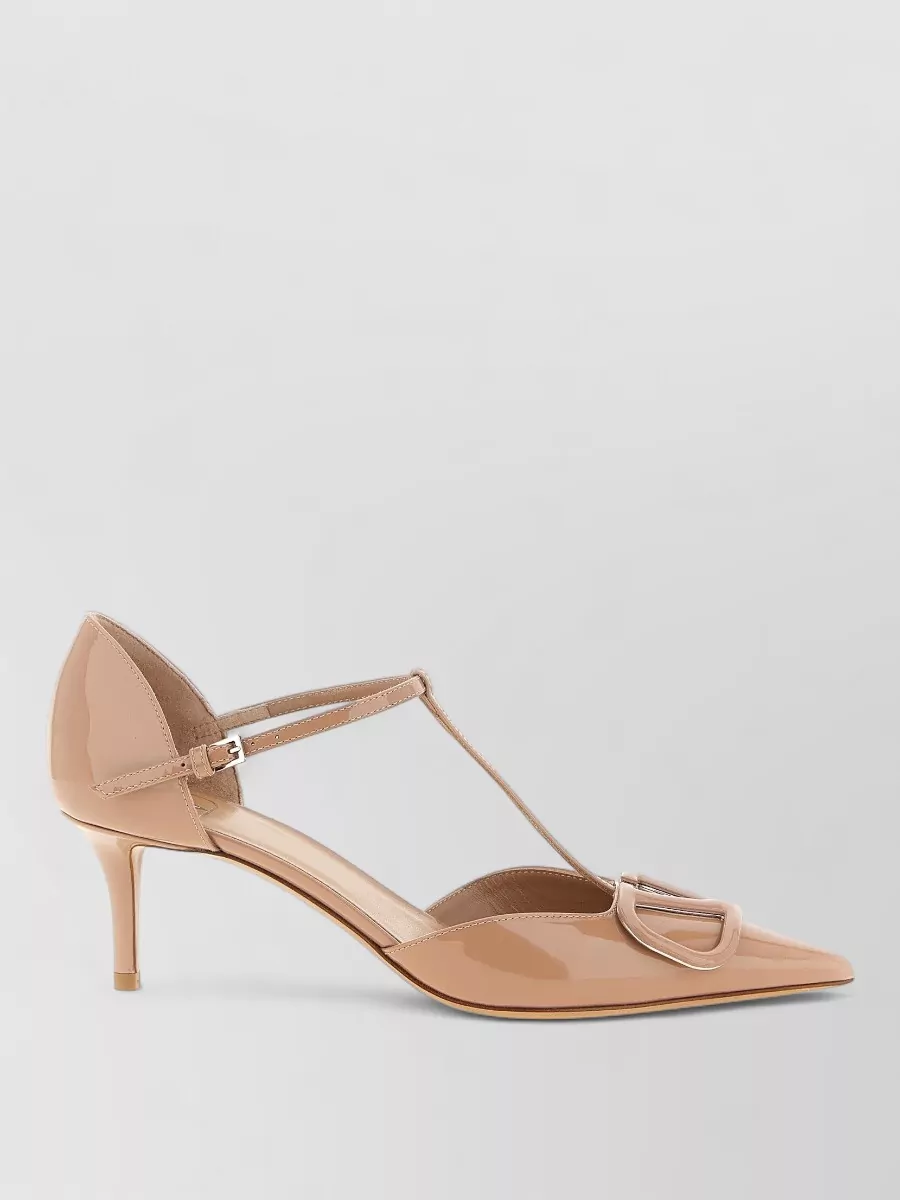 Valentino Garavani Dorsay Pumps Patent Finish Pointed Toe