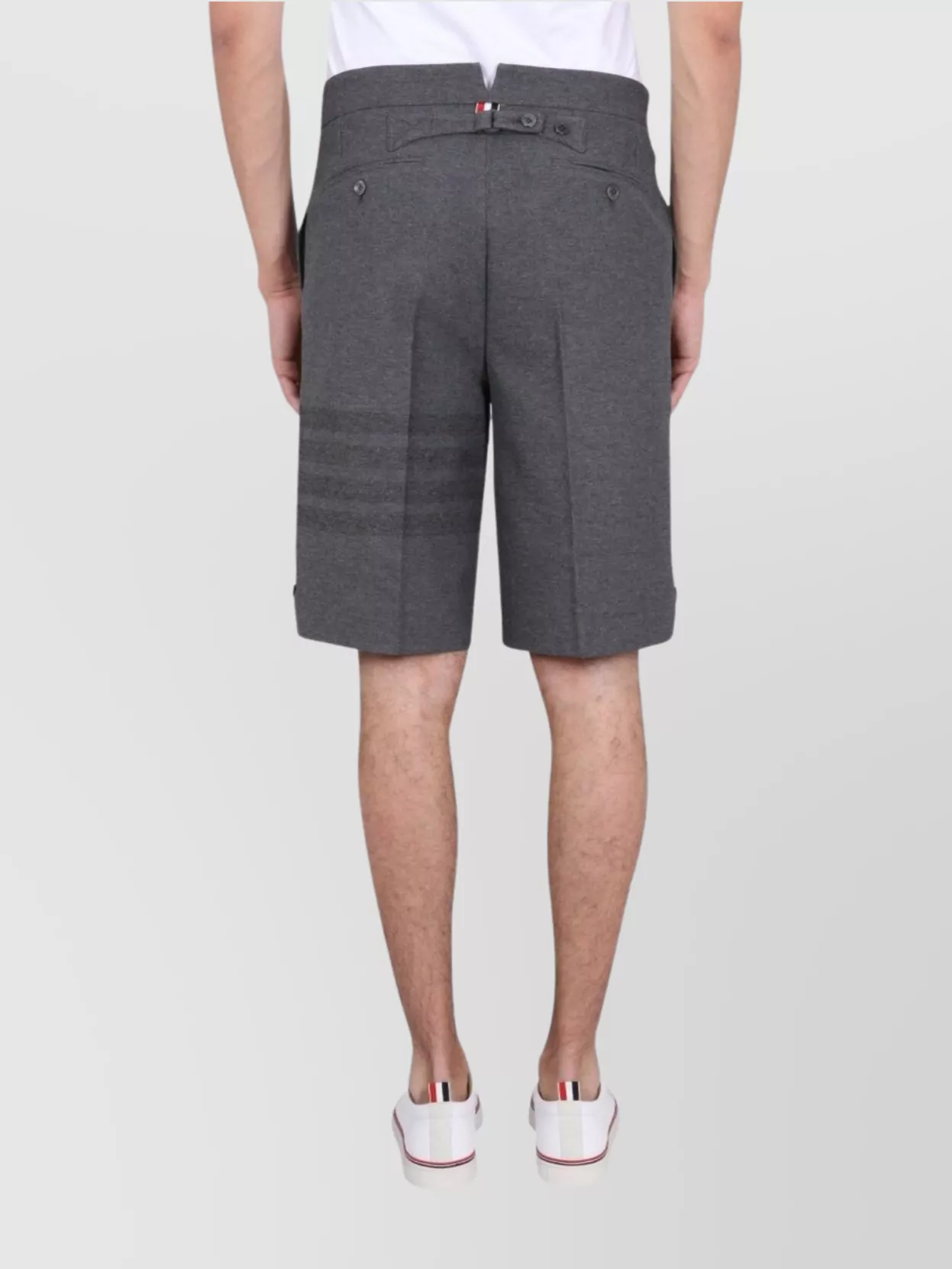 Thom Browne Shorts With 4-bar Motif
