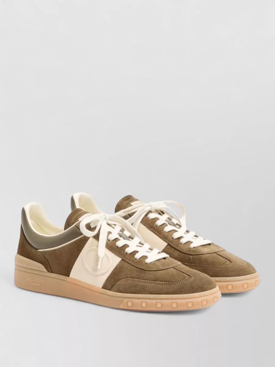 Valentino Garavani Leather Low-Top Sneakers
