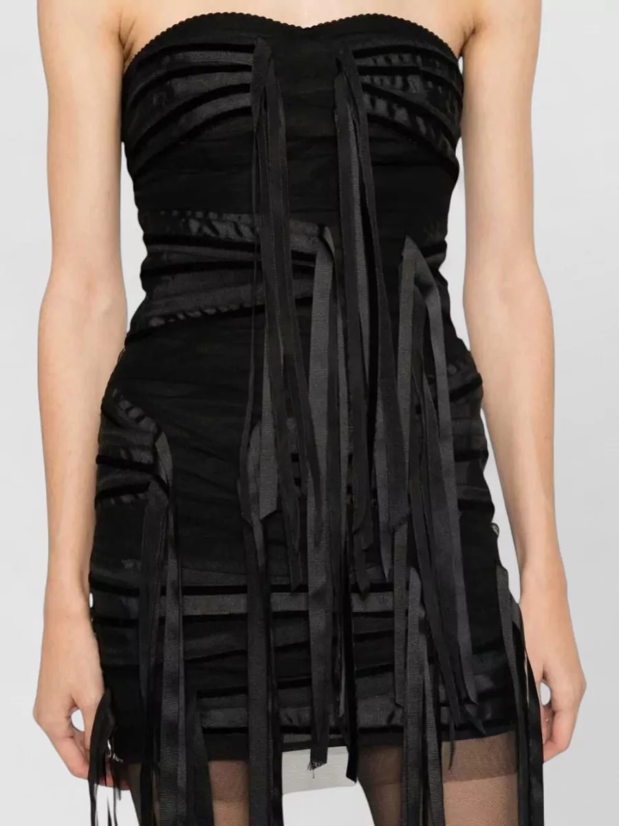 The Attico off-the-shoulder mini dress