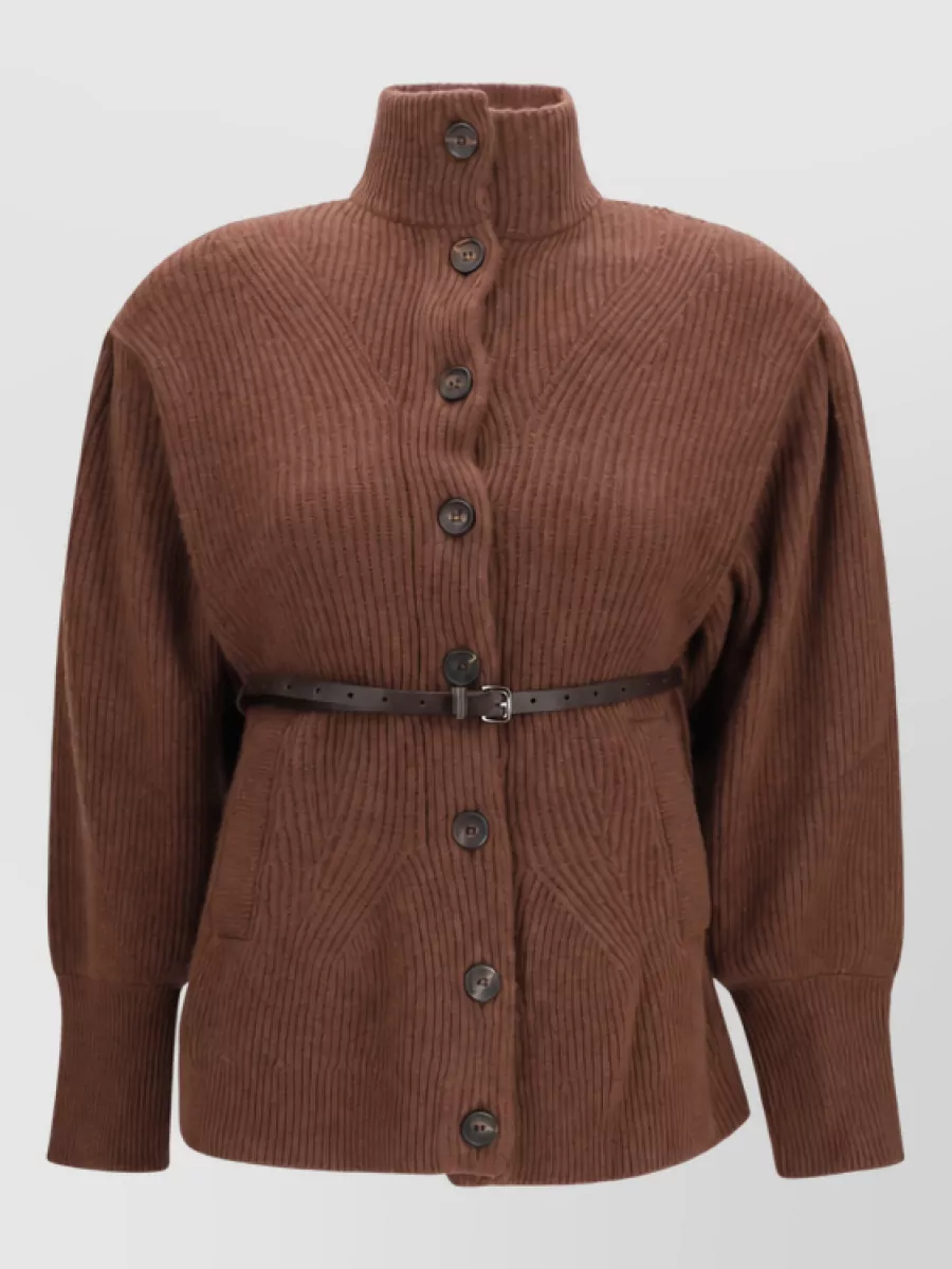 Brunello Cucinelli wool fitted jacket