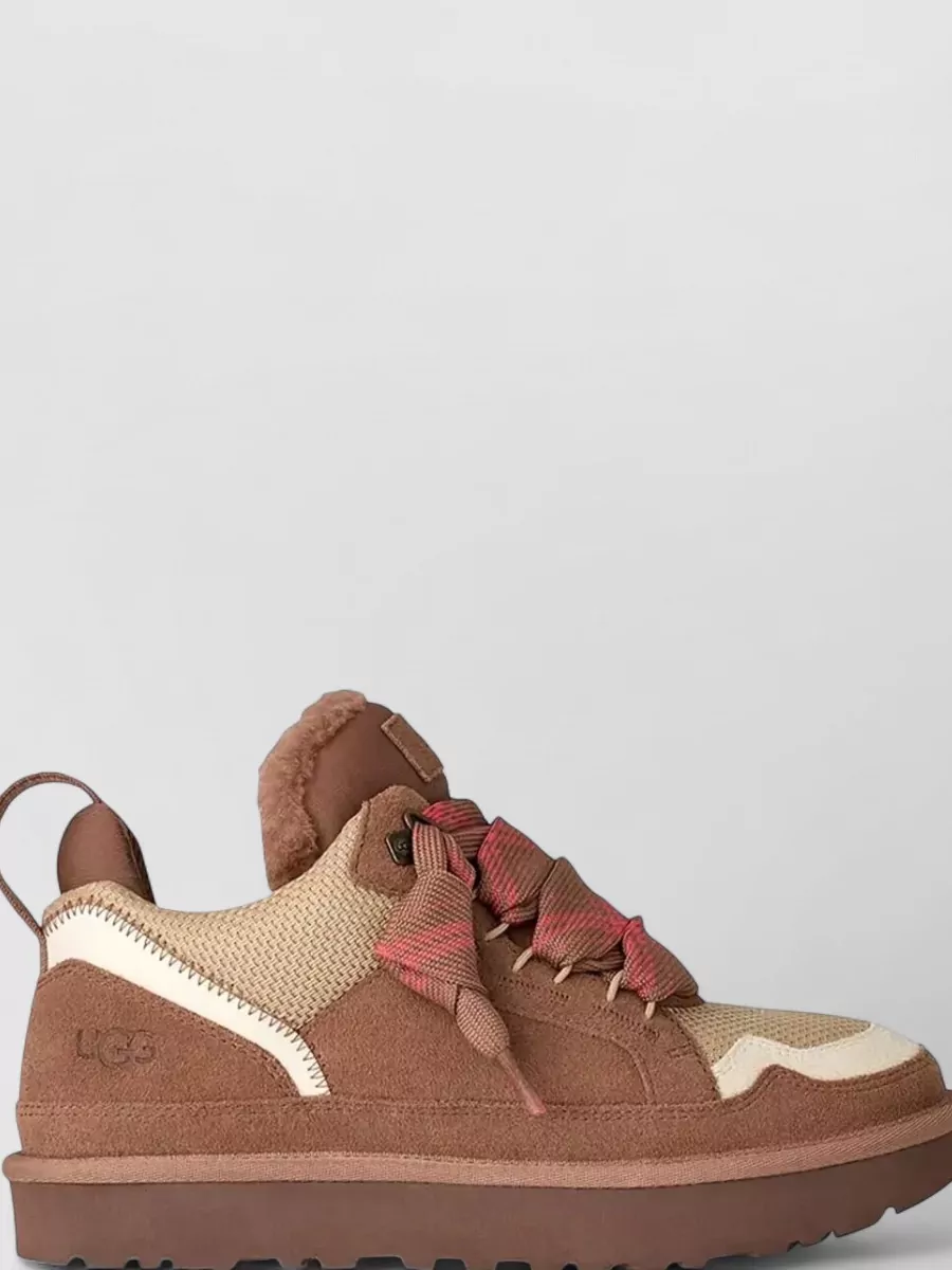 Ugg Leather Low-Top Sneakers