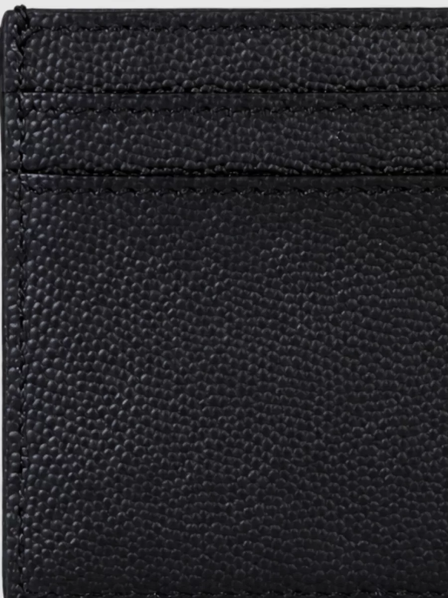 Saint Laurent Leather Card Holder
