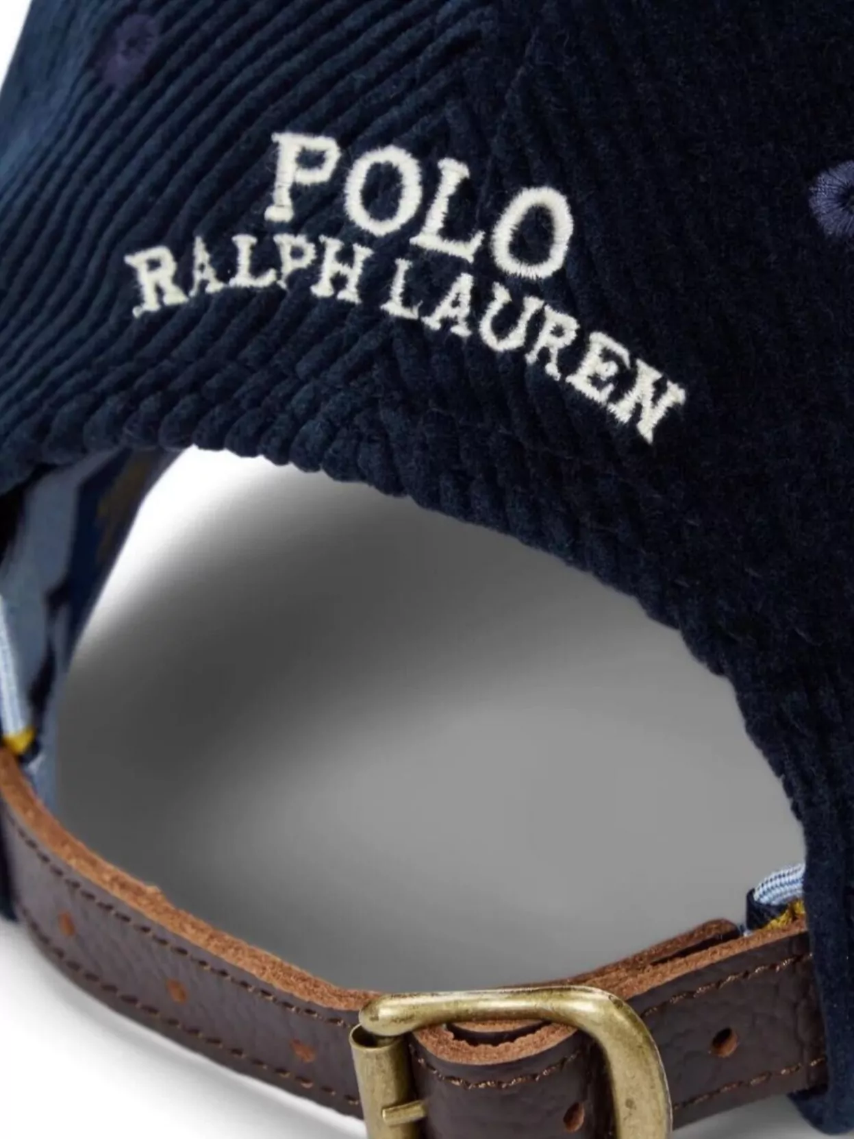 Polo Ralph Lauren Curved Brim Corduroy Hat Cap