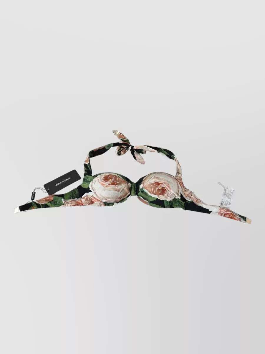 Dolce&Gabbana Floral Lace High Waist Panties