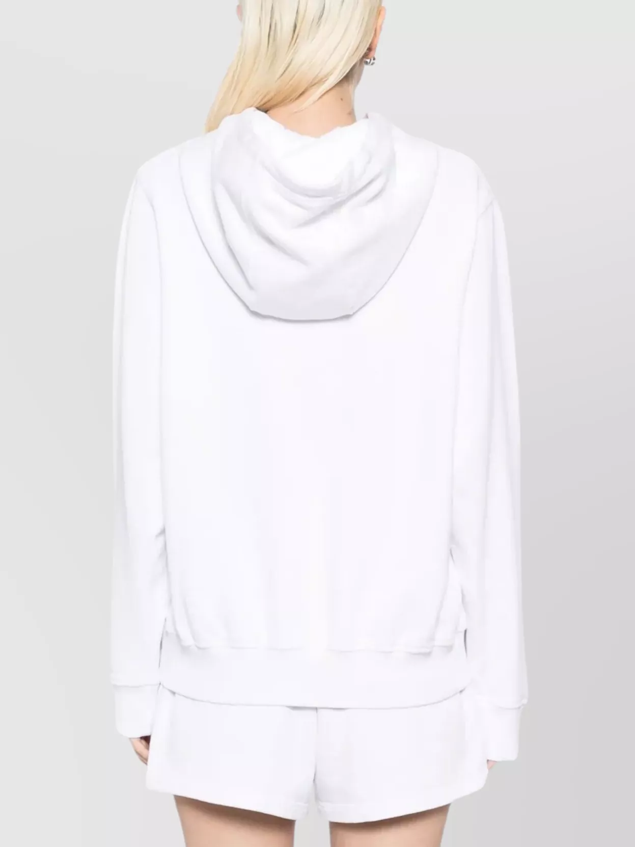 Casablanca Diamond Detail Embroidered Hoodie