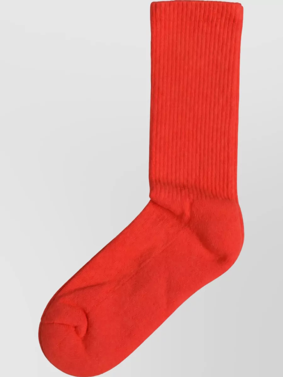 Dolce&Gabbana Cotton Ribbed Mid Calf Socks