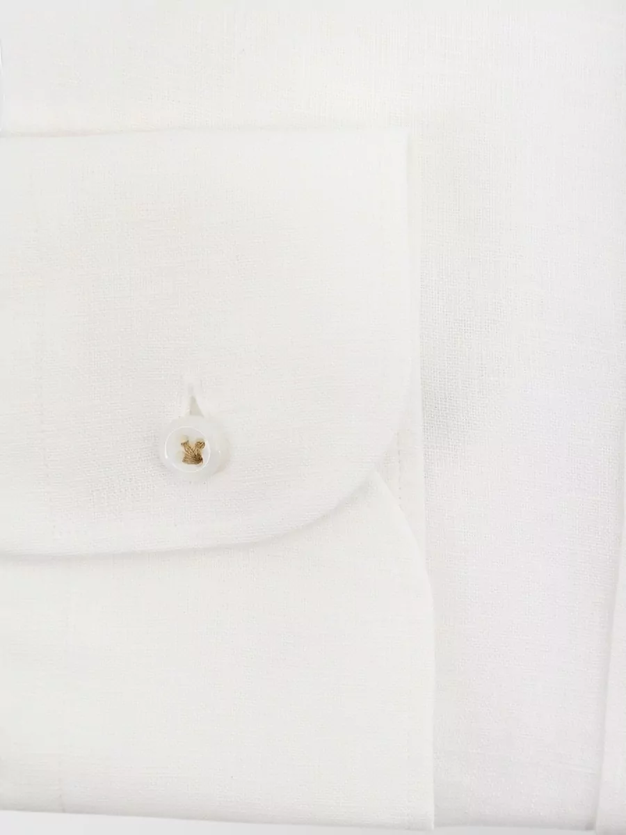 Boss Linen Slim-Fit Long-Sleeve Shirt