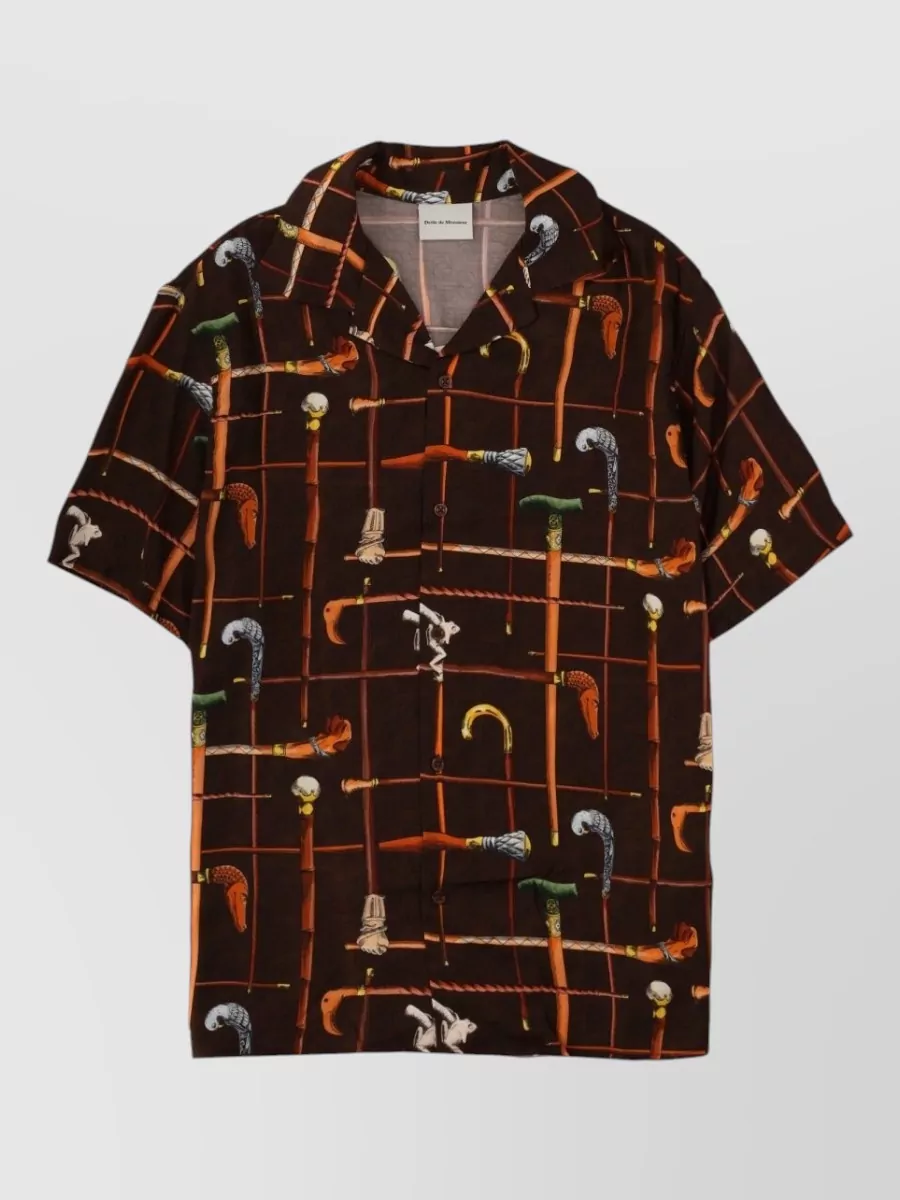 Drôle De Monsieur printed shirt