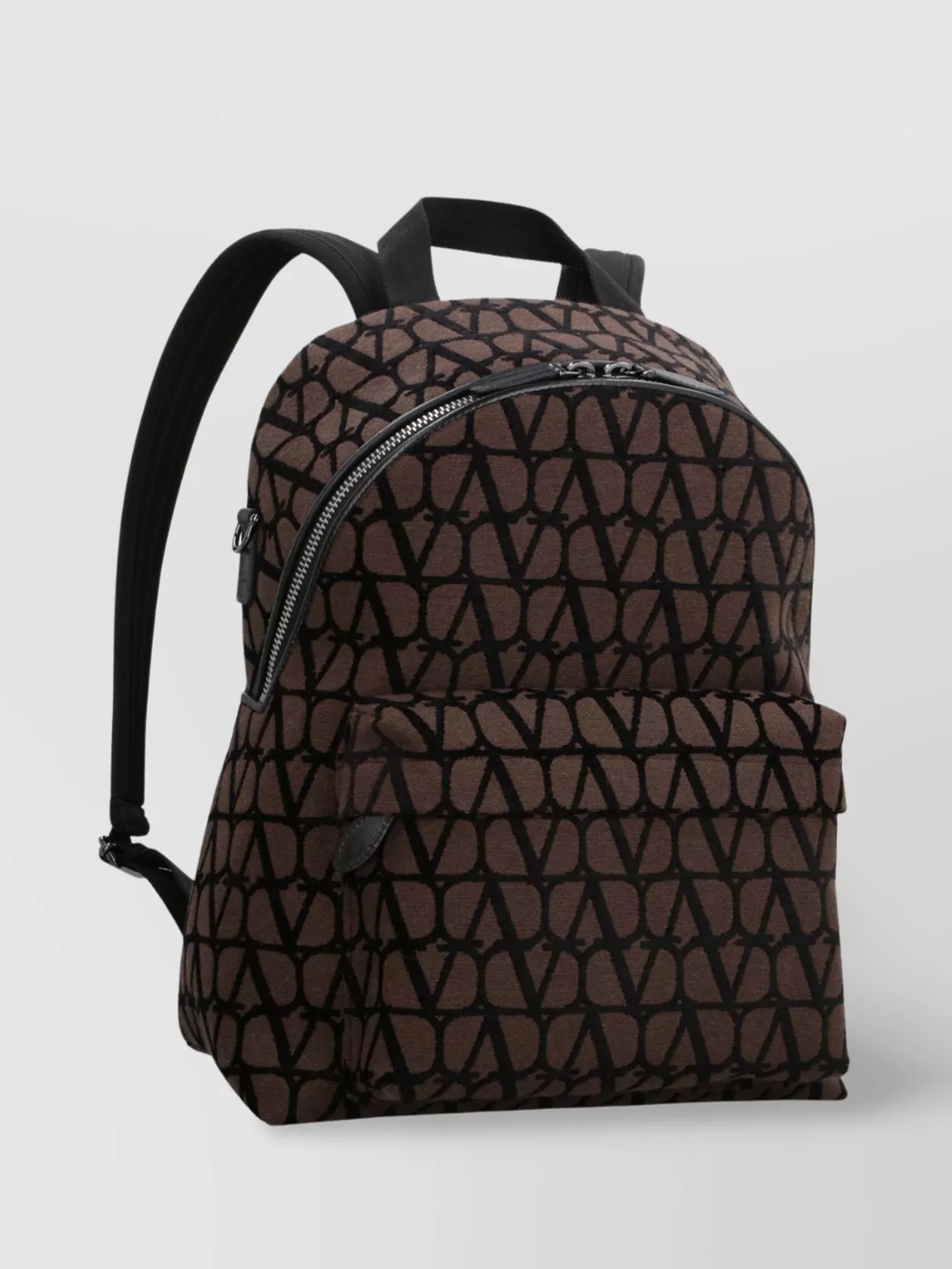 Valentino Iconographe Canvas Backpack With Removable Strap